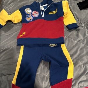 Paw Patrol Kids Matching Set - Blue, Red, Yellow
